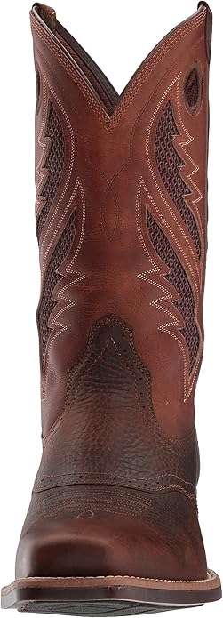 venttek ultra narrow square toe western boot