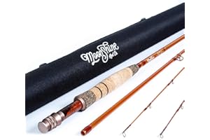 MOONSHINE ROD COMPANY Moonshine Rod Co. Fishing Rod with Carrying Case and Extra Rod Tip Section