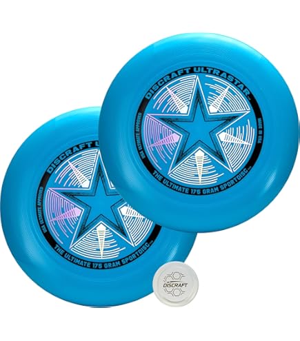 Frisbee Discraft Ultrastar 175 G – Bleu Cobalt – Disque Officiel D'Ultimate – Taille 27,5 Cm