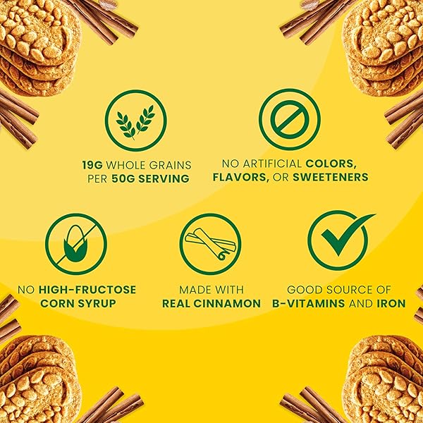 BELVITA CINNAMON BROWN SUGAR BREAKFAST BISCUITS, 8 PACKS (4 BISCUITS PER PACK)