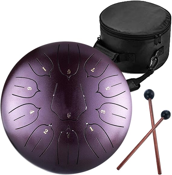 Steel Tongue Drum 11 Notes 10 inches Percussion