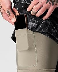 Huckberry Wellen Performance Lined Swim Trunks
