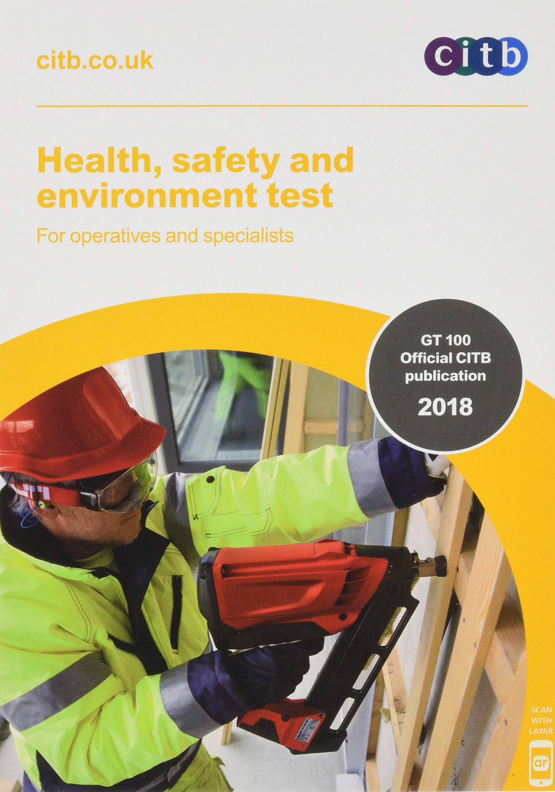 Health Safety And Environment Test For Operatives And Specialists 2018 Gt100 18 Construction Industry Training Board 2013 Issuing Body 9781857514773 Amazon Com Books