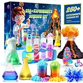 250+ Experiments Science Kits for Kids, STEM Activities Educational Science | Science Experiments Gifts, With Chemistry Set, Erupting Volcano, Growing Crystal Tree, Science Kit with Experiments