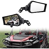 KATIMOTO Rearview Side Mirrors for Polaris General XP 4 1000 16-24, Adjustable Clear Folding Side Mirrors for Polaris General 1000/4 1000 / XP 1000 / XP 4 1000 2016-2024 Accessories (2PCS)