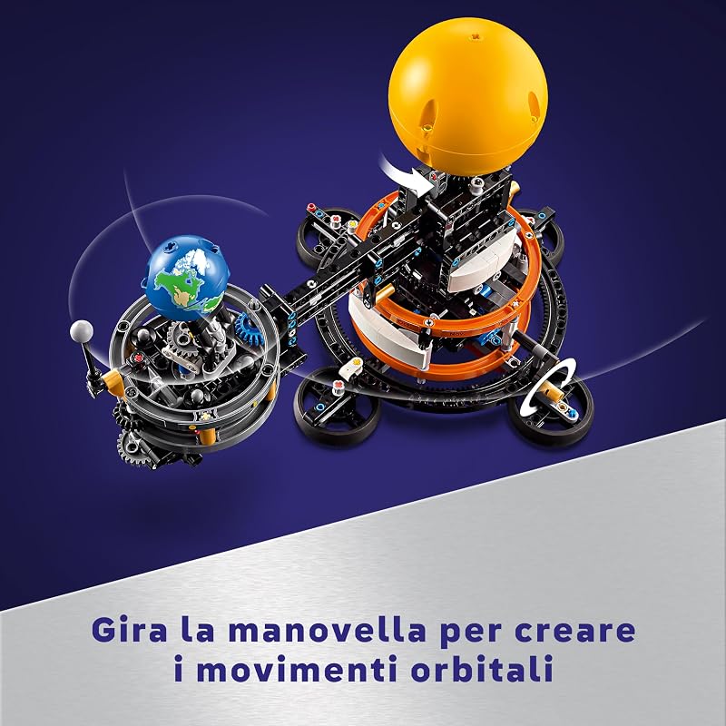 Technic Pianeta Terra e Luna in orbita 42179