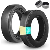 HS60 HS70 Earpads, Cooling Replacement Ear Pad Cushion for Corsair HS70 Pro | Also fit HS60/Pro HS50/Pro, Durable Protein Leather Gaming Headset Noise Isolation
