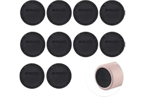 HOYDATE Rubber Bottoms for Sublimation Tumblers,Protective Anti-Slip Silicone Bottoms with Adhesive for Skinny Tumblers, Thermal Bottle,Mason Jars (56mmX10Pcs)