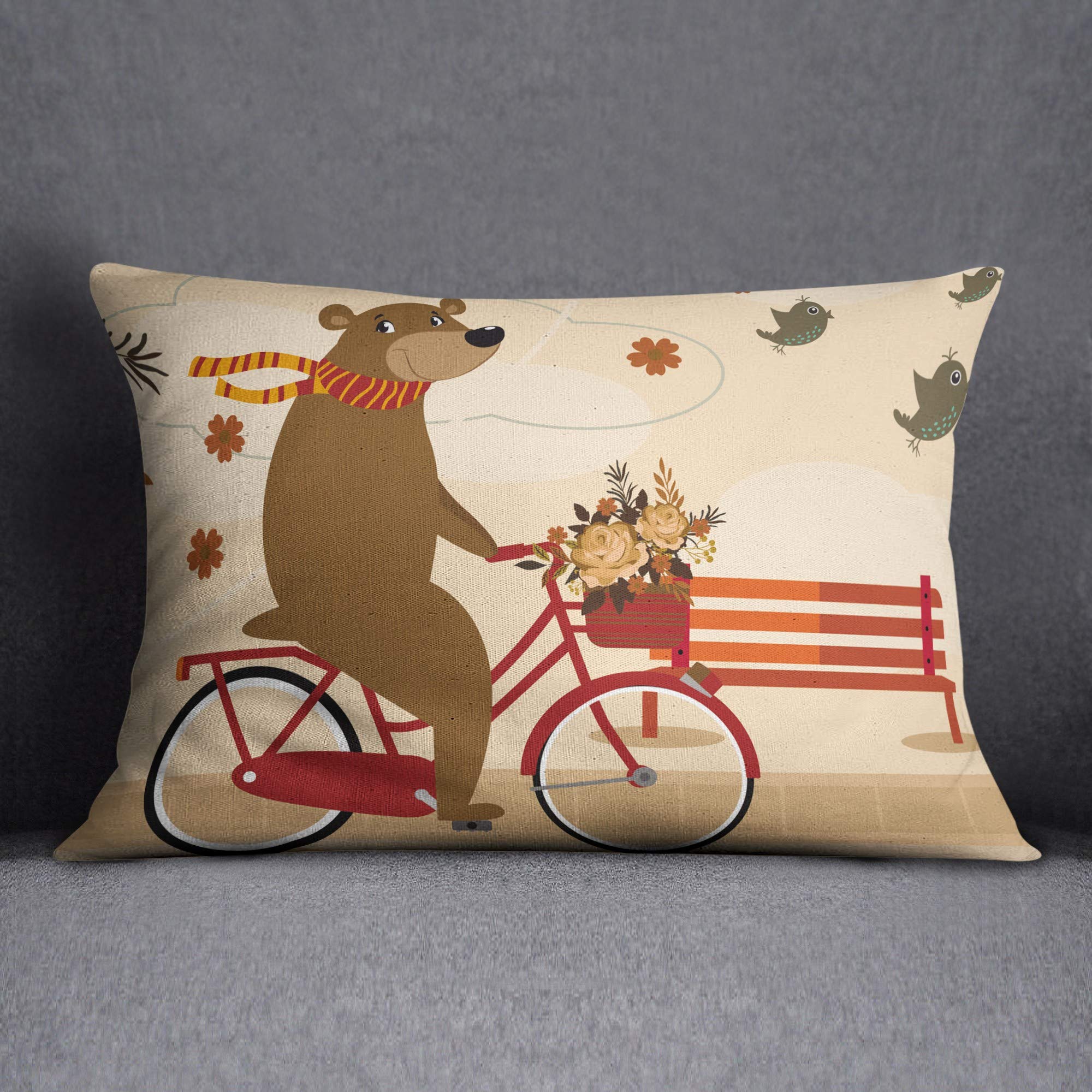 Bonamaison Decorative Cushion Cover, Multicolor, 35X50