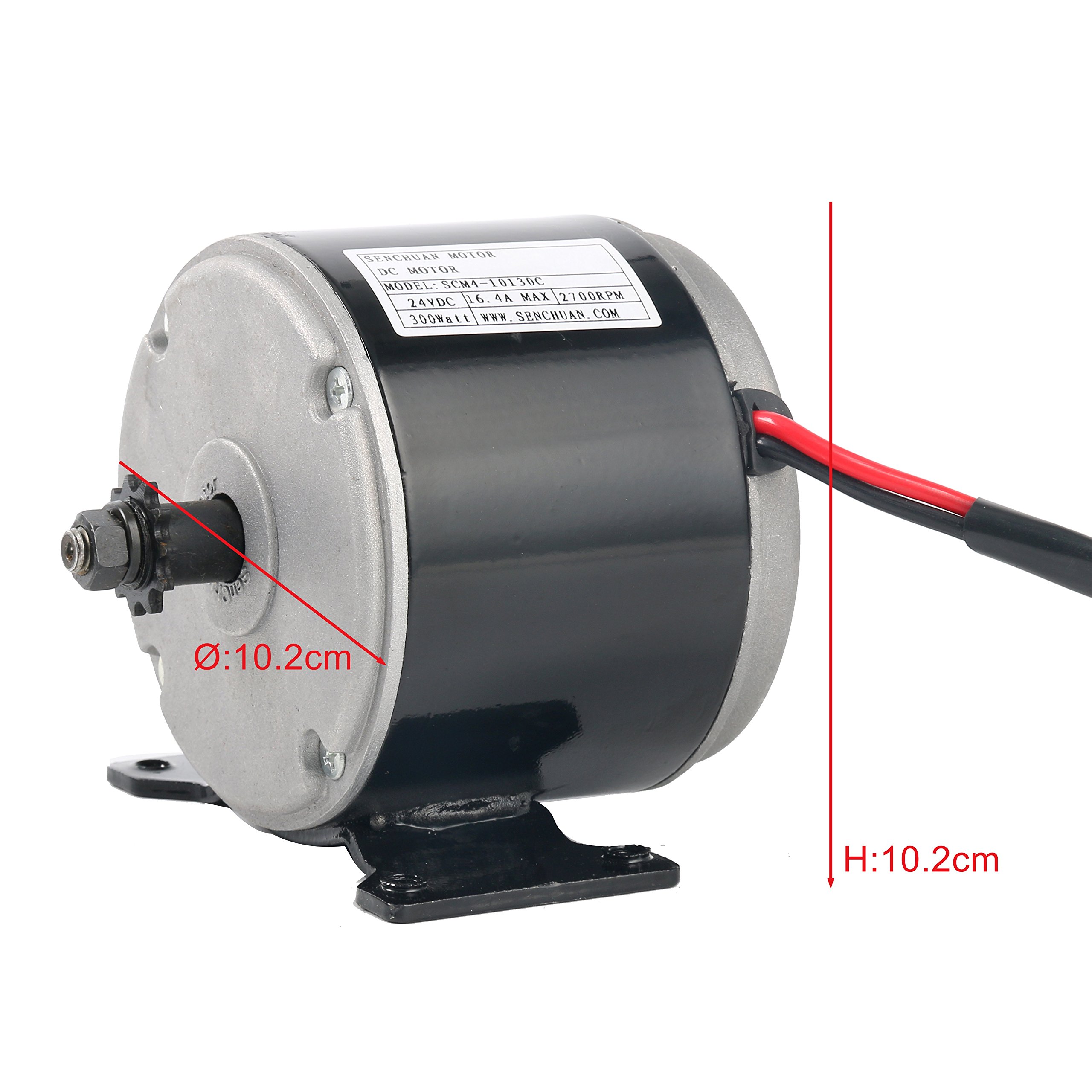 YaeTek 24V DC Permanent Electric Motor Generator DIY For Wind