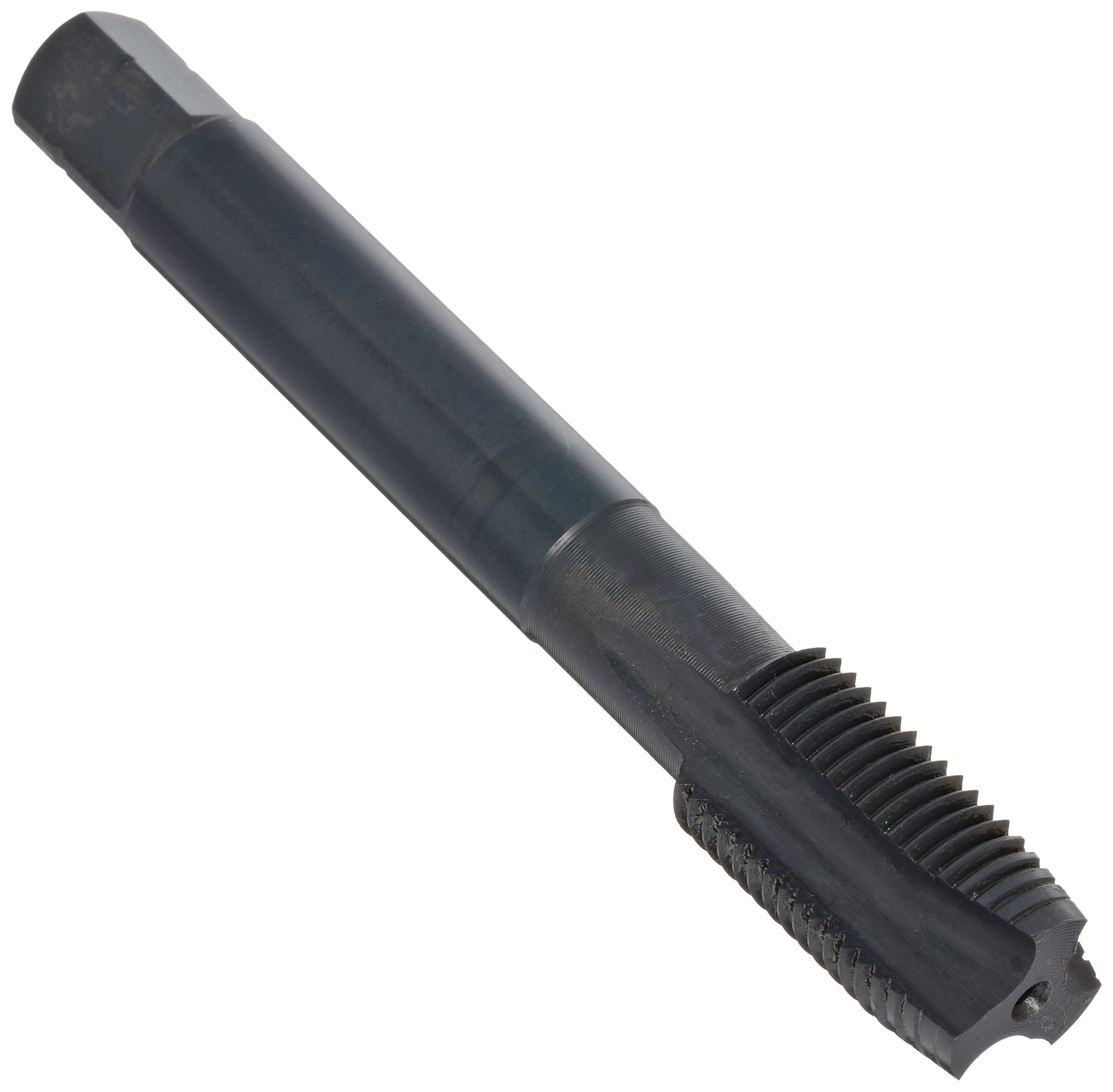 Dormer E0318-36 Series E031 HSS-E-PM Spiral Point Machine Tap UNF with Steam Tempered Finish, ISO Standard, 8"-36 Thread, 4.166 mm Cutting Diameter, 53 mm Length