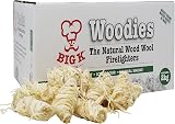 Topline Woodies Firelighters 2kg Natural FSC Wood Wool Easy Light BBQ Pizza view 2