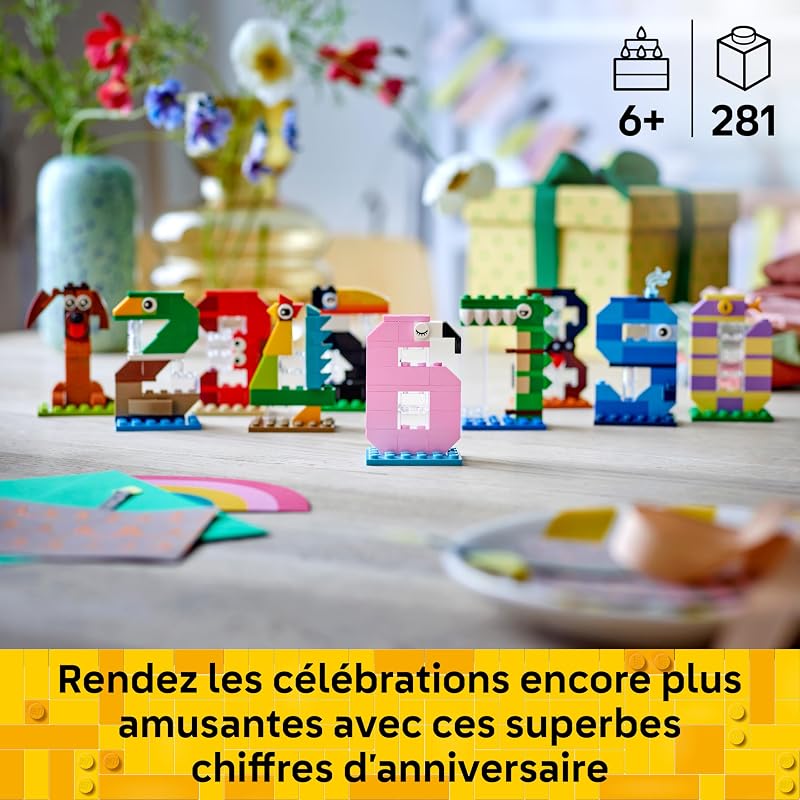 Les Chiffres d’Anniversaire 40807