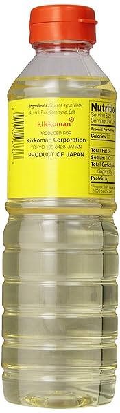 KIKKOMAN MANJO AJI MIRIN, 17-OUNCE PLASTIC BOTTLE (PACK OF 3)
