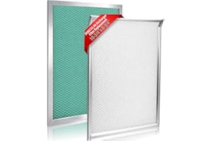 SV66133 Air Exchanger Filter Replacement Compatible with Venmar, VanEE and Broan, 11" x 9" HRV Filter Replacement, Washable M