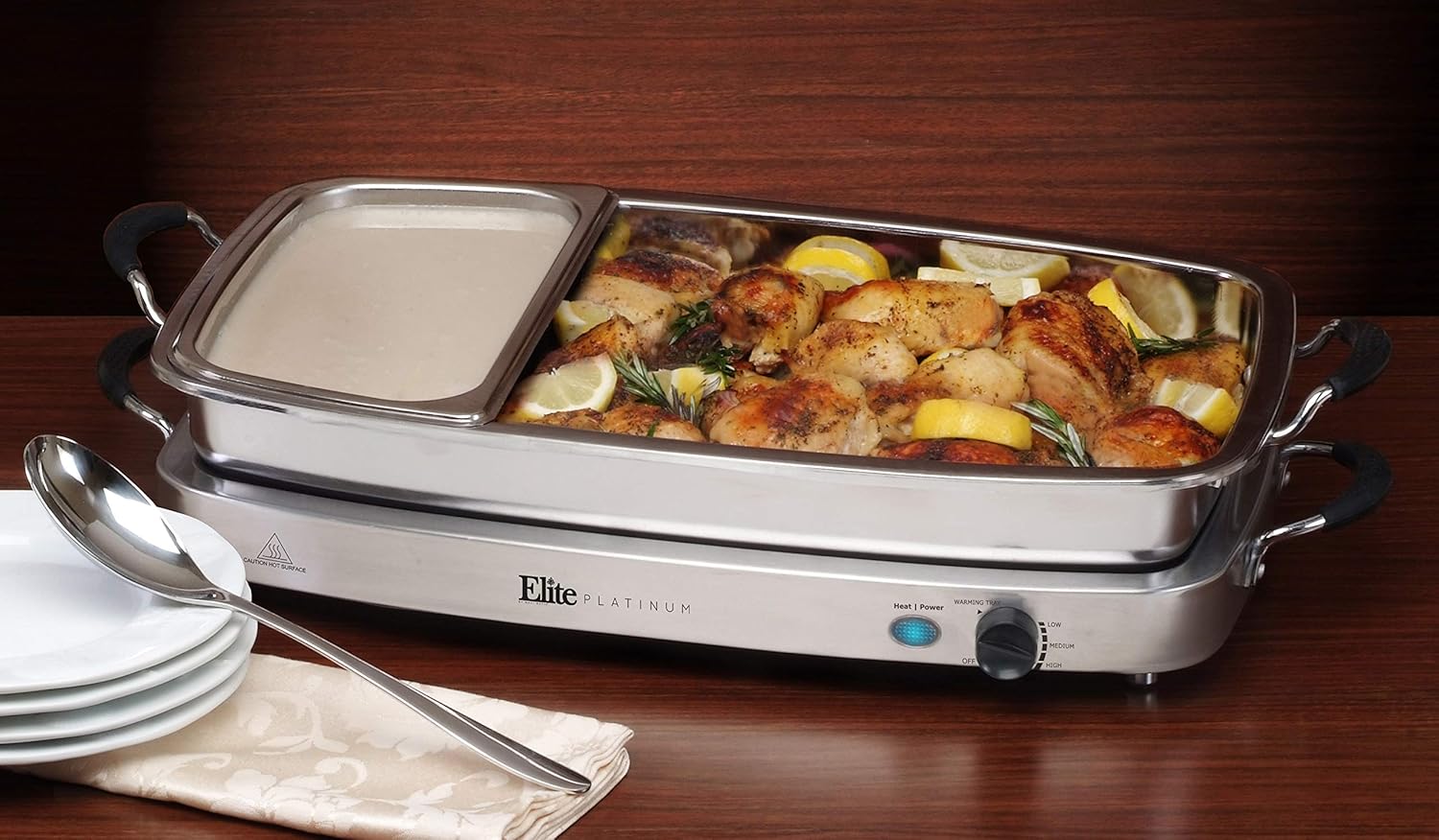 platinum bottle and food warmer