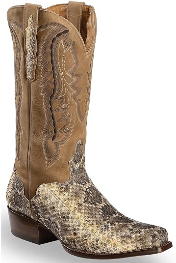 rattlesnake boots with head