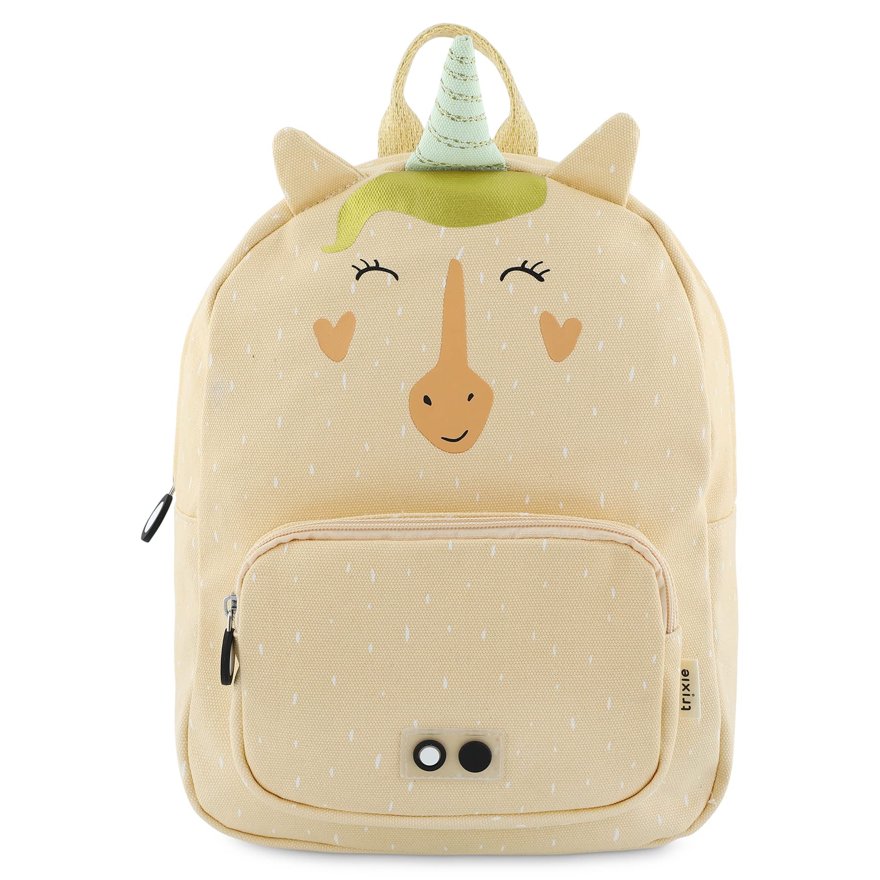 Trixie Backpack - Mrs. Unicorn - School Bag Water Repellent - Backpack for Child - Small Gym Bag - Nude