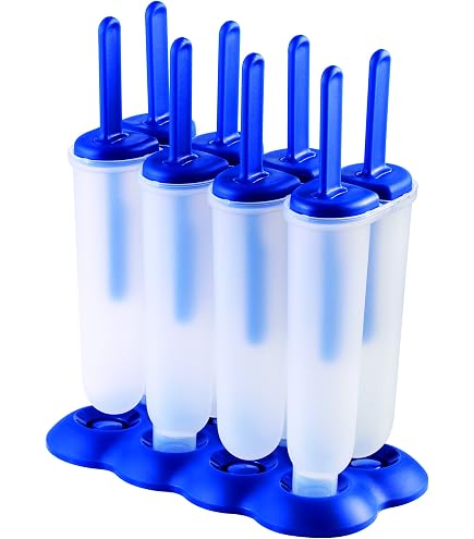 9-Cavity Silicone Popsicle Molds With 50 Sticks - BPA Free, Easy Release Ice Pop Maker - View #3