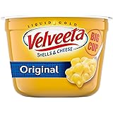 Velveeta Original Easy Mac Shells and Cheese Big Cup (8 Microwavable Cups)