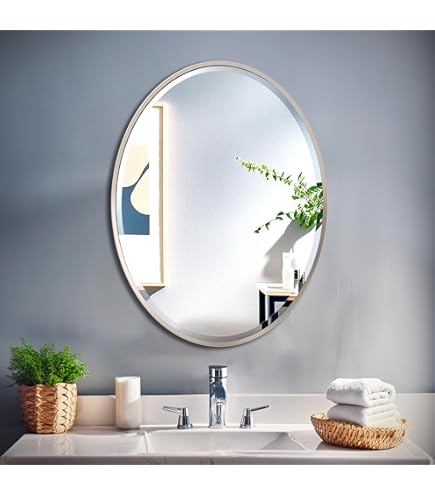 Amazon.com - Gatco 1822 Bathroom Wall Mirror, 33