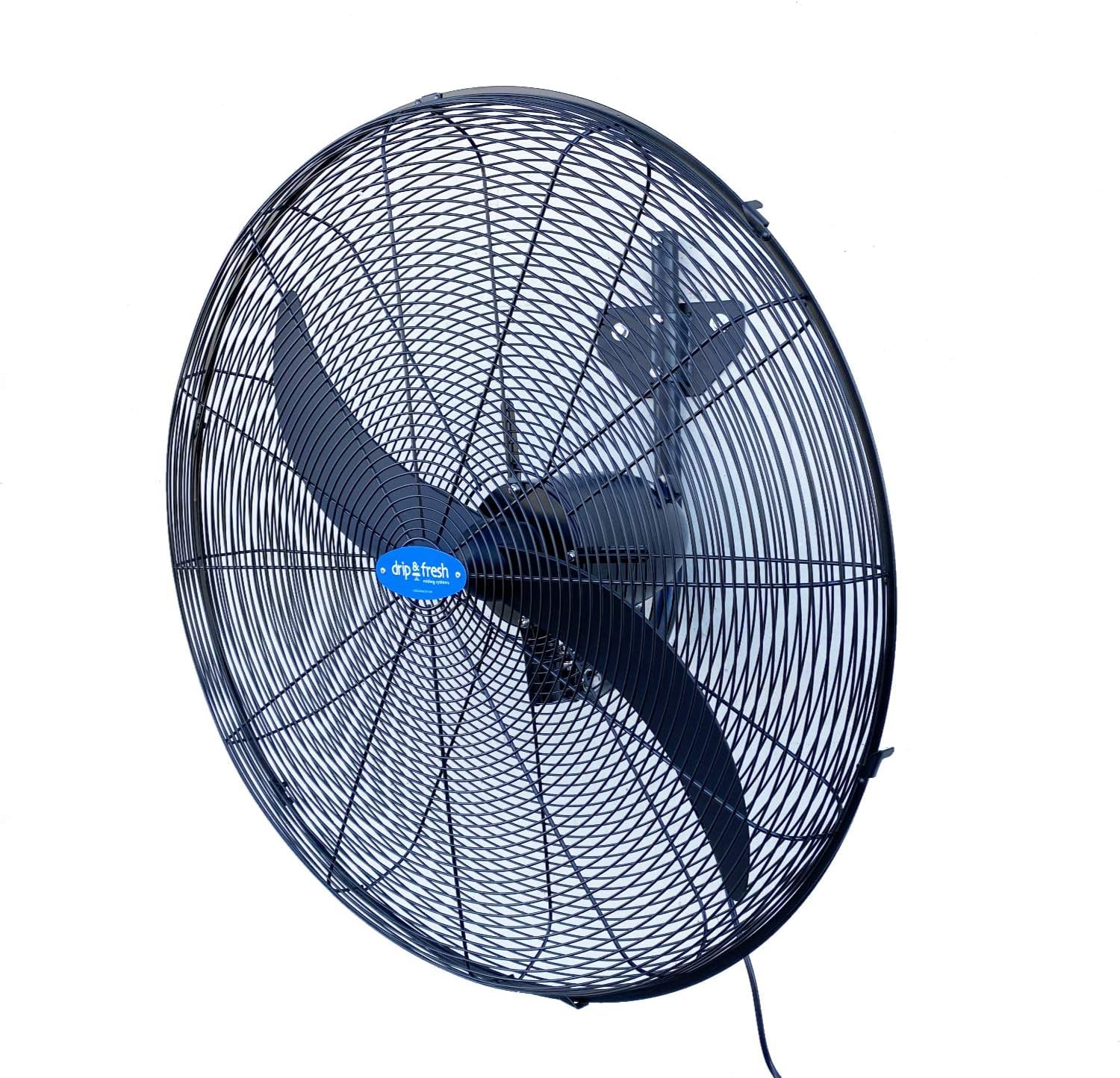 Drip&Fresh D560IP Industrial Misting Fan with Wall Mount