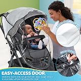 Orzbow Universal Rain Cover for Pram with Window EVA Breathable view 2