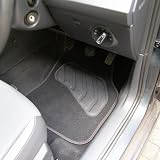 Sakura Pastel Black Floor Mats Car Full Set Universal Fit SS5470 view 3