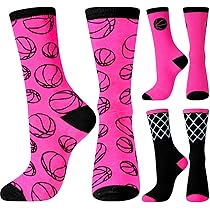neon basketball socks