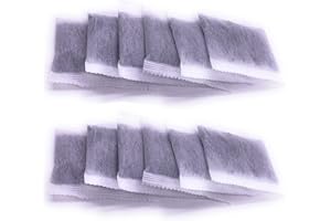 Xcivi Replacement Activated Charcoal Distiller Filters Compatible with Megahome and Other Countertop Water Distiller (12)