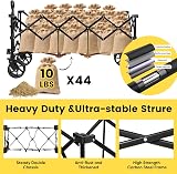 Sekey 300L Ultra-Large Folding Festival Trolley All-Terrain Wheels 150kg view 5