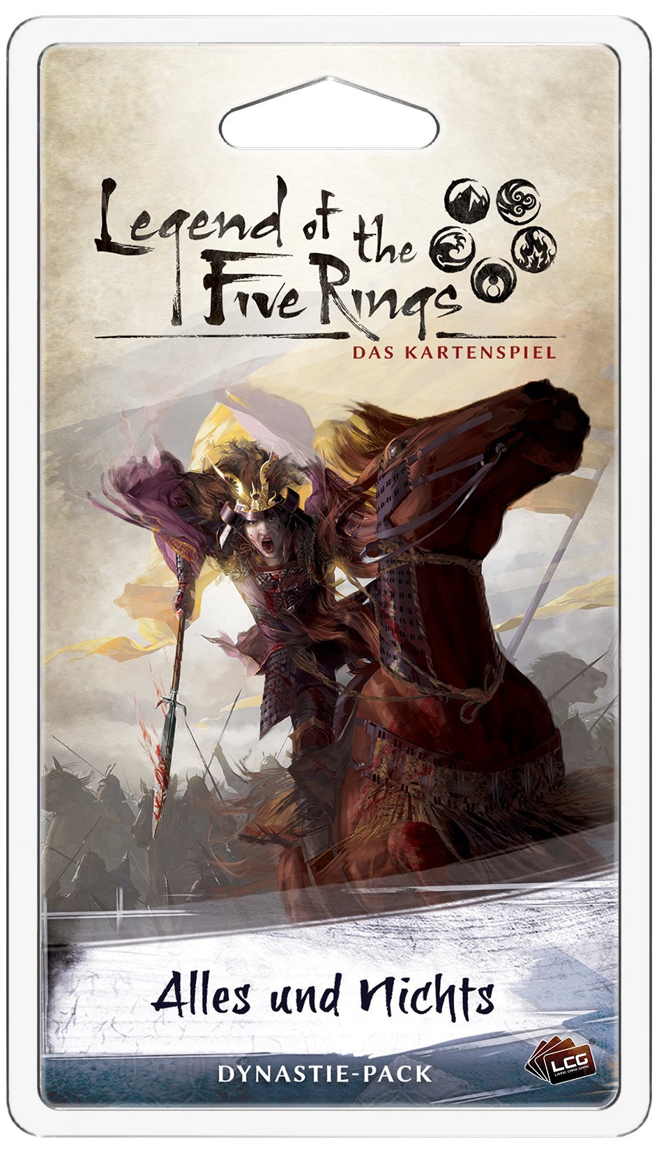 Asmodee FFGD2712 L5R: LCG-Everything and Nothing, Living Card Game