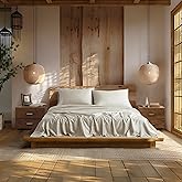 Linen Closet 500 Threadcount Tencel Lyocell 4-Piece Sheet Set, Queen, Tan