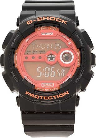 Casio GD-100HC-1E - Reloj Digital de Cuarzo para Hombre, Correa de Resina Color Negro