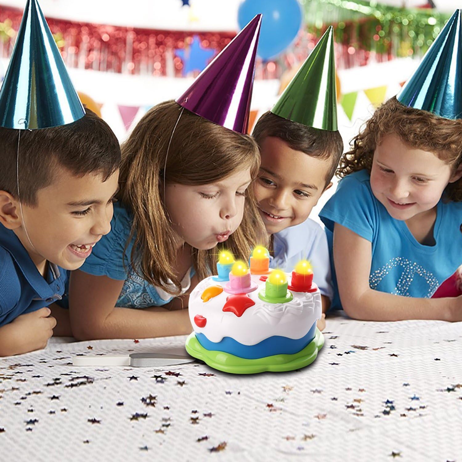 musical birthday cake toy