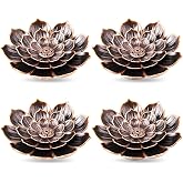 4Pack Incense Holder Cone Incense Burner Holder with Ash Catcher for Home Office Fragrance Accessories