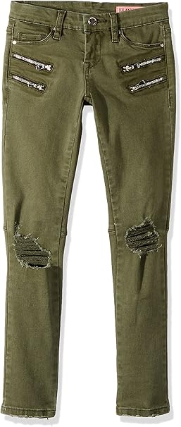 olive moto pants