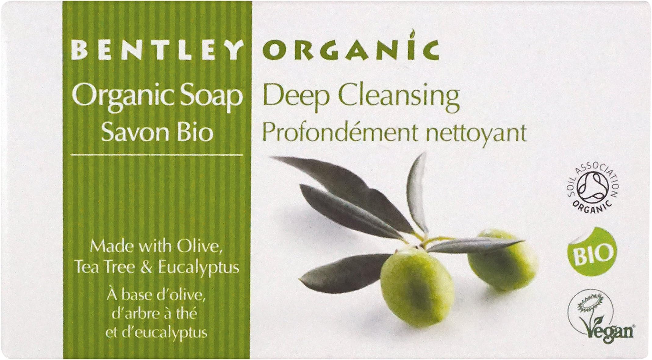 Bentley Organic Deep Cleansing Soap Bar 150g
