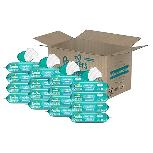 Pampers Complete Clean Wipes, Fresh Scented Baby Wipes, 1152 Baby