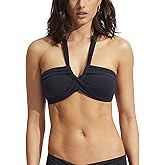 Seafolly Womens Bandeau Halter Bikini Top Swimsuit