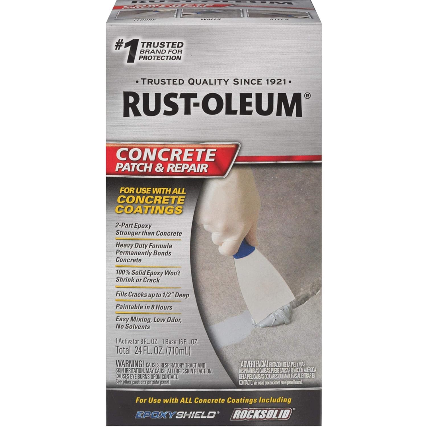 Home Improvement RustOleum Concrete Patch Repair Crack Filler