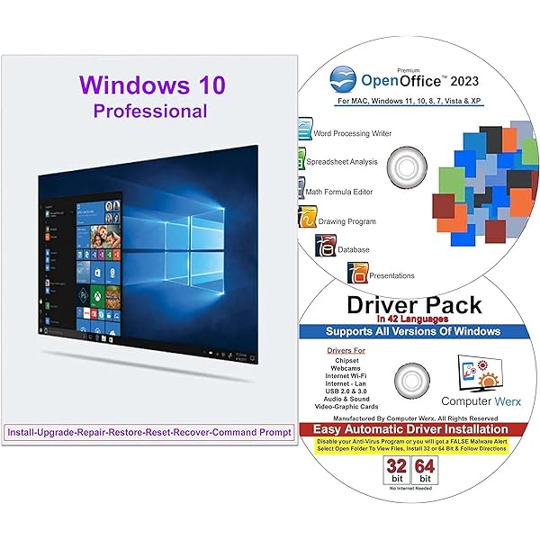 Amazon.com: 9th & Vine Compatible with Windows 10 Home 32/64 DVD