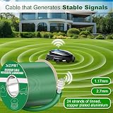 DazSpirit Boundary Cable Kit 250 m + 150 Pegs 20 Connectors 10 Terminals view 3