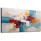 hyidecorart Canvas Wall Art For Living Room Abstract Office Artworks Wall Decor For Bedroom Minimalism Wall Paintings Modern Pictures Ready to Hang Home Decorations 40" x 20"