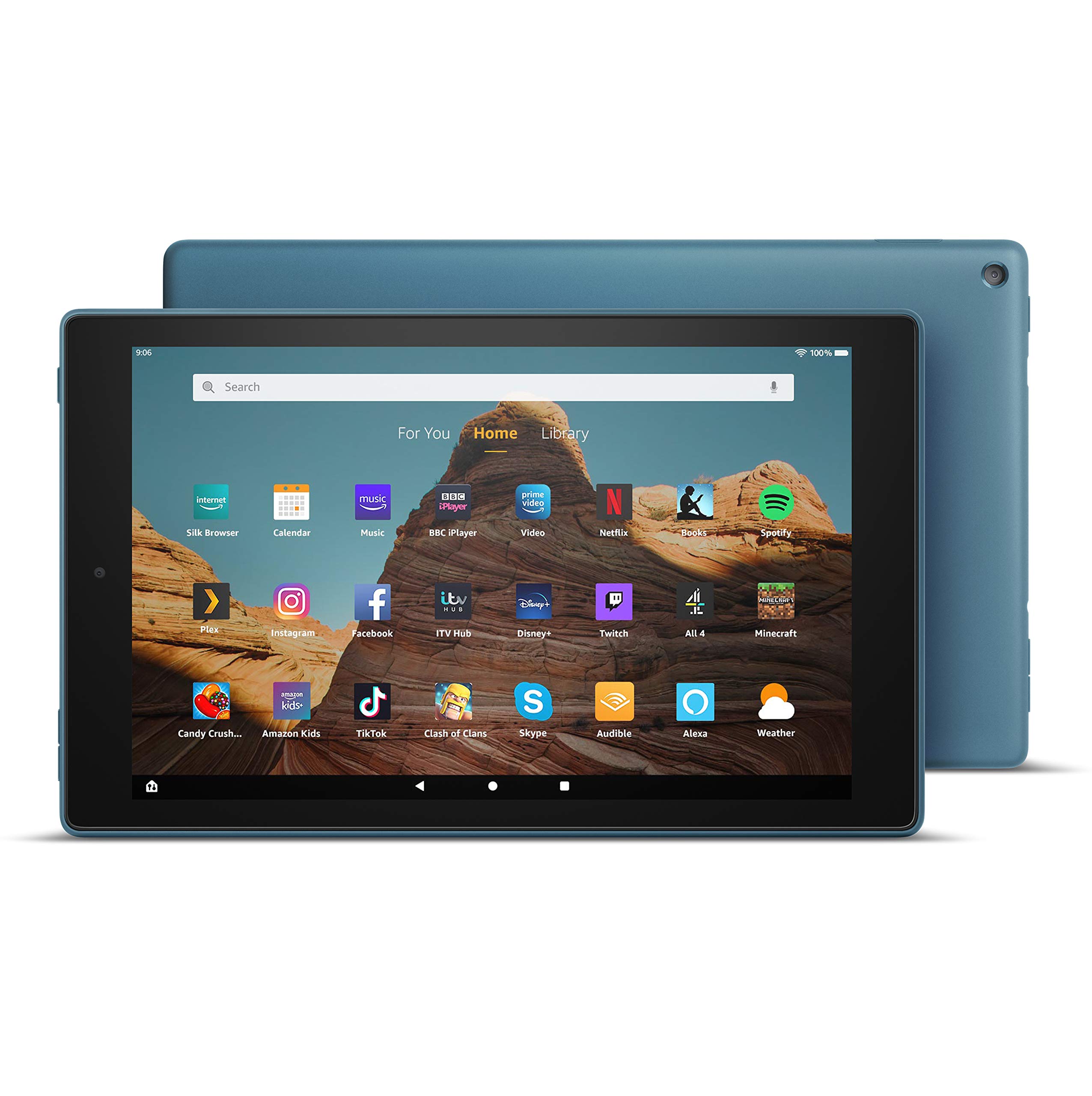 Fire HD 10 Tablet | 10.1" 1080p Full HD display, 32 GB, Twilight Blue - with Ads (Previous Generation - 9th)