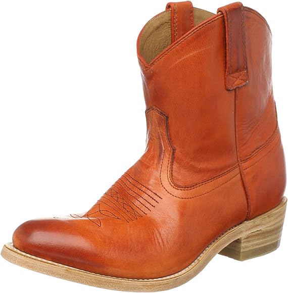 short red cowboy boots