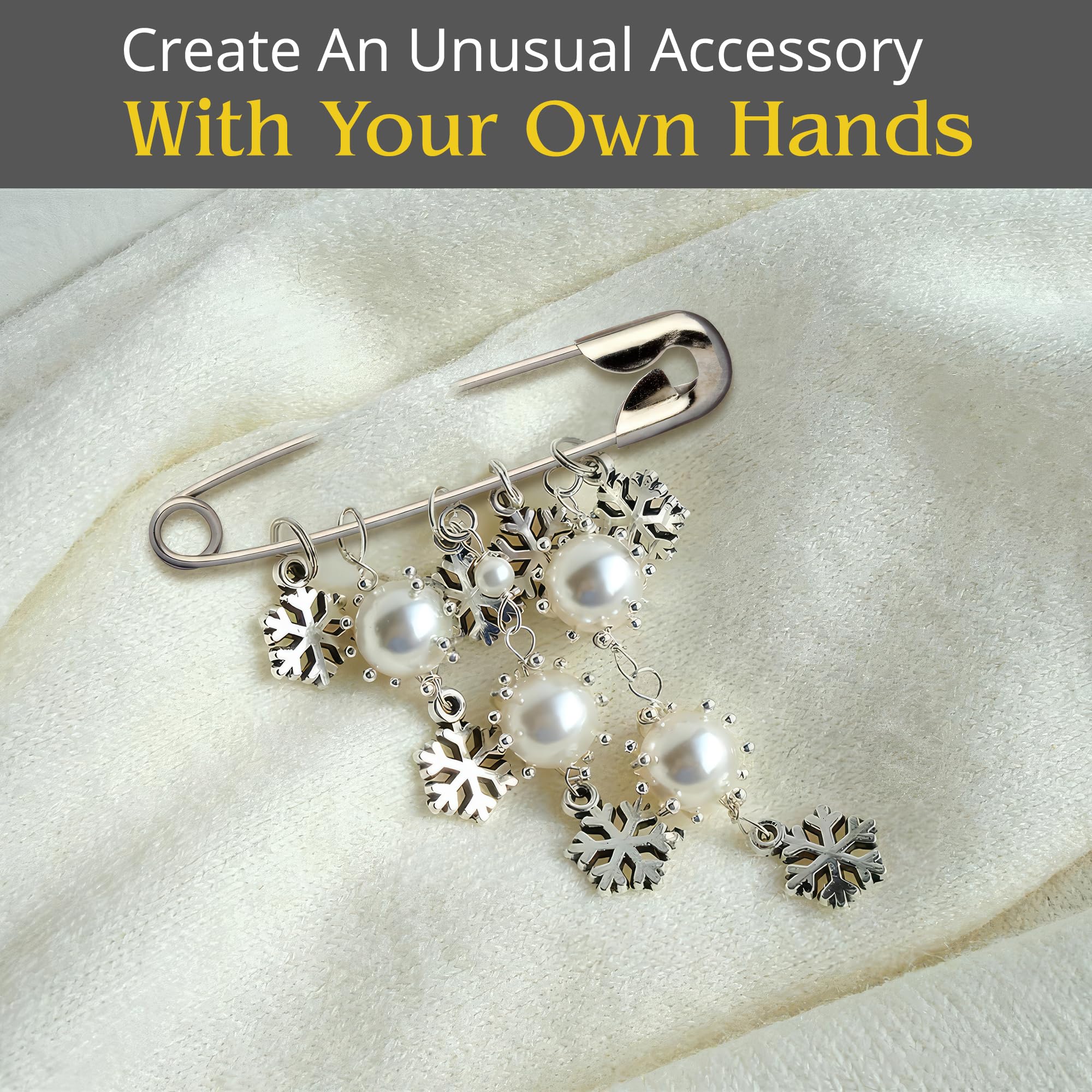 30 Pack Extra Large Safety Pins 3 Inch - Safety Pins for Sewing, Durable Stainless Steel Design for Secure Hold, Rust Resistant and Long-Lasting, Good for Quilting, Decorating, and DIY-Crafts