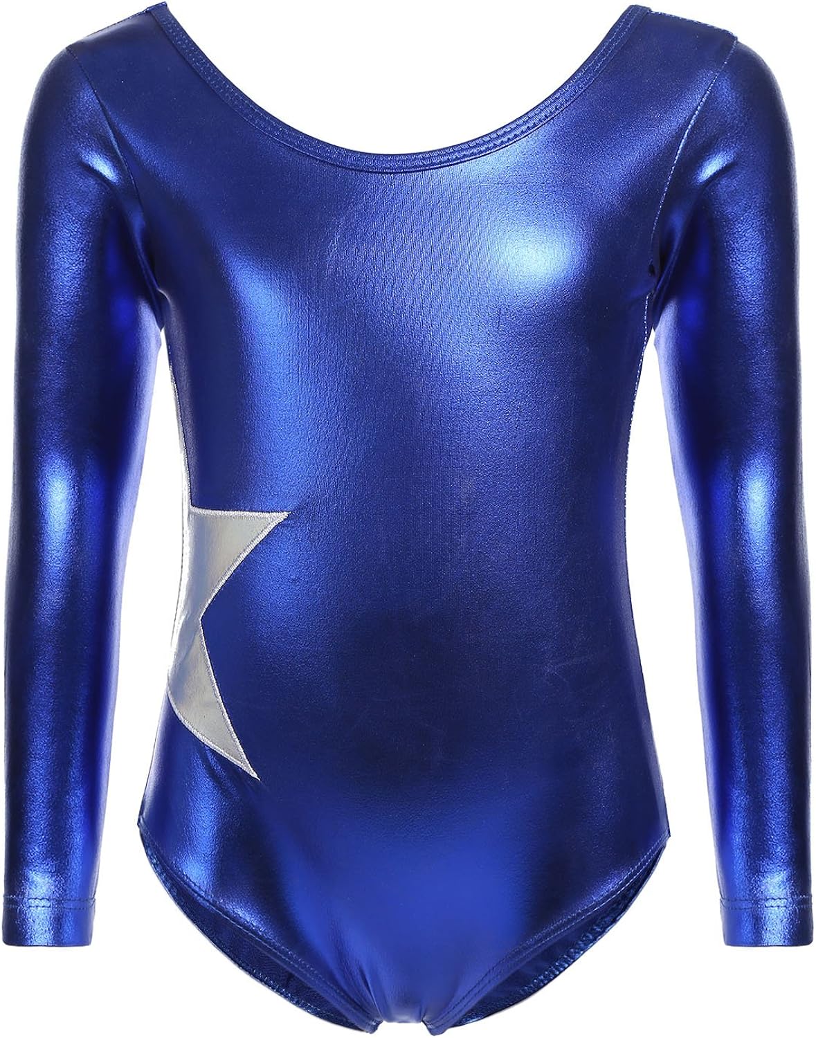 Arshiner Girl's Gymnastic Ballet Athletic Clothes Long Sleeve Solid
