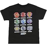 Bioworld Beyblade Burst Boys' Spinner Tops T-Shirt