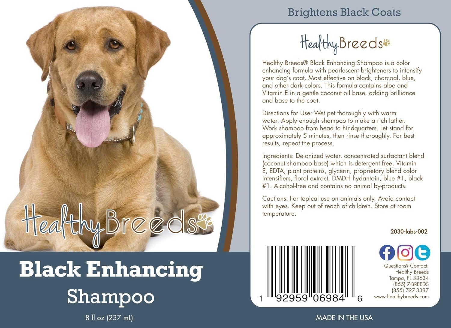 best shampoo for black labs